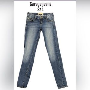 garage jeggings  jeans jr. sz 1